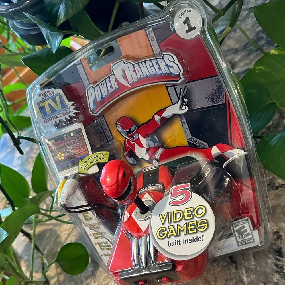 Power Ranger Red Plug & Play TV Console Rare 1st edition video games